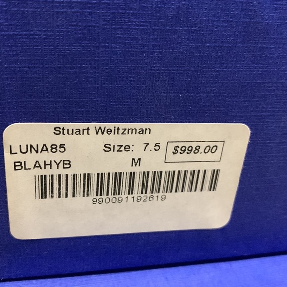 Stuart Weitzman OTK 7.5 LUNA 85 leather and suede Boots 1 time worn paid 1000 - Picture 6 of 12